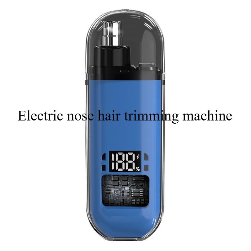 

1 шт. Электрический триммер для носа для мужчин, перезаряжаемый, для чистки, ножницы для удаления волос в носу, артефакт для бритья, волосы в ушах, носовая полость