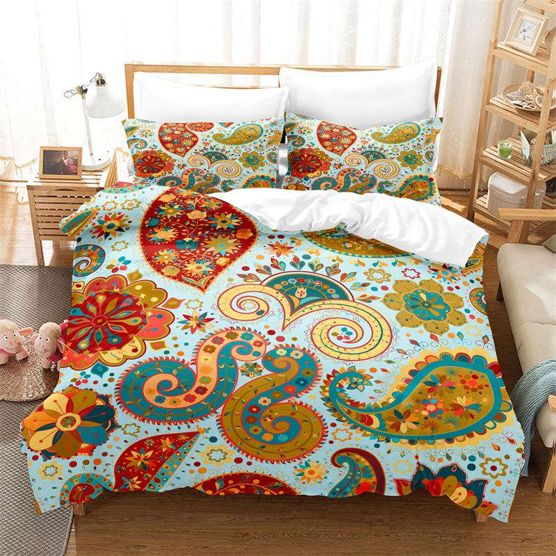 Colorful Animal Duvet Cover Set Fashion Bedding Set Lovers Linen Queen Bed Boy Girl Comforter Cover Set Children Bedding Set