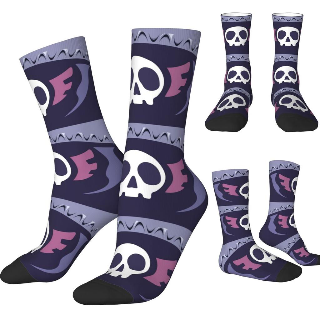 Harajuku Hunter X Hunter Anime Manga Feitan Genei Ryodan Phantom Troupe Skateboard Socks Polyester Long Socks for Women Men