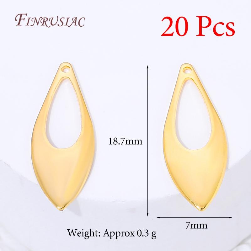 18K Gold Plated Brass Flower & Leaf Pendants For Jewelry,Charms For Earrings Making Accessories,DIY Jewelry Necklaces Findings