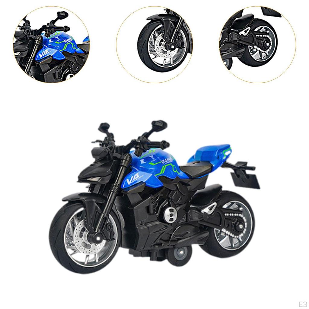 Motorcycle Model Motorbike ,Pull Back Toy ,Simulation for Sons Children