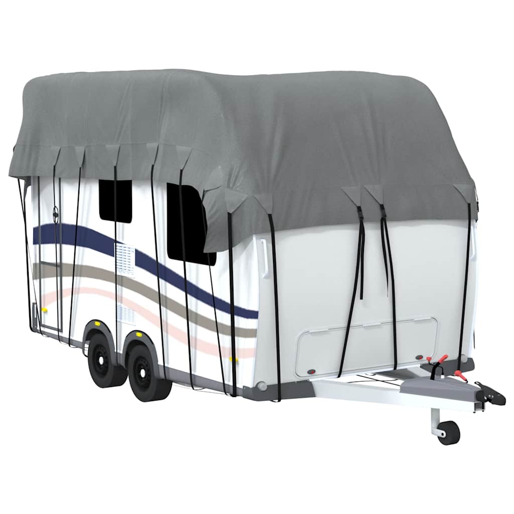 RV Roof Cover Gray 500 x 300 cm Non Woven Fabric