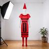 Buntstift Cosplay Kostüm Für Erwachsene Mit Polyesterstoff Für Halloween-Partys