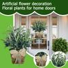 Artificial Flower Decoration, Home Door Floral Plants