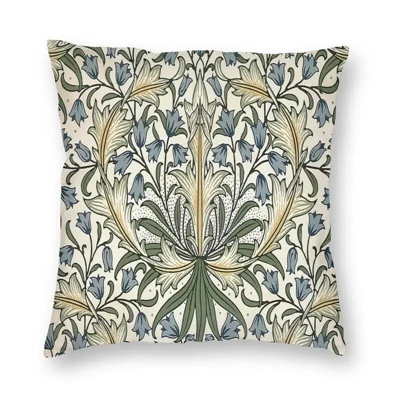 Vintage Floral Cushion Cover 40x40cm Velvet Modern Pillow Cases for Sofa