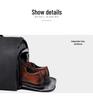 Foldable Business Travel Bag: Large Capacity, Wet/Dry Separation, Luggage Handle Attachment