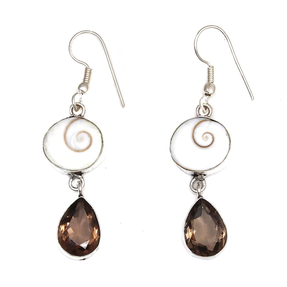 Titanium Viva Pearl Smoky Quartz Jewelry Necklace &Set  18-20''