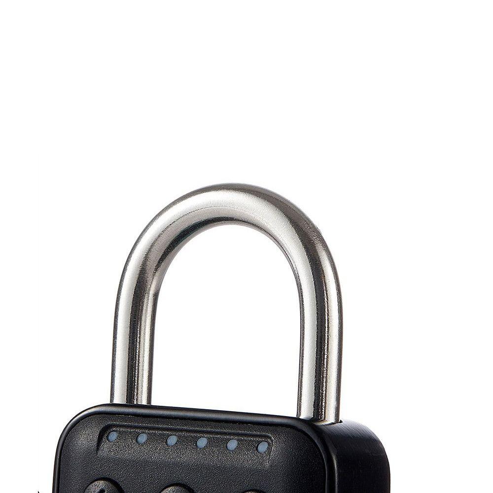 Waterproof Combination Lock Zinc Alloy 6-Digit Code Digital Code Lock Heavy Duty Secure Resettable Padlock