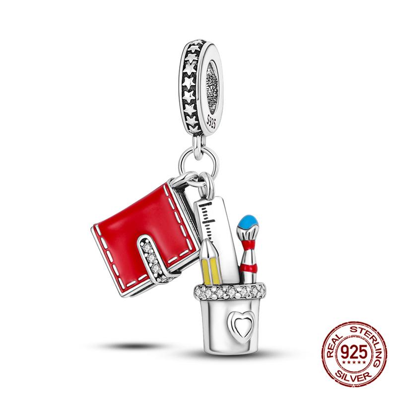 Fit Charms Fororiginal Bracelet 100% Copper Black Leica Camera Diy Jewelry Making Women'S Gift