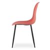 WAT Chair Vermilion / Black Legs X 3