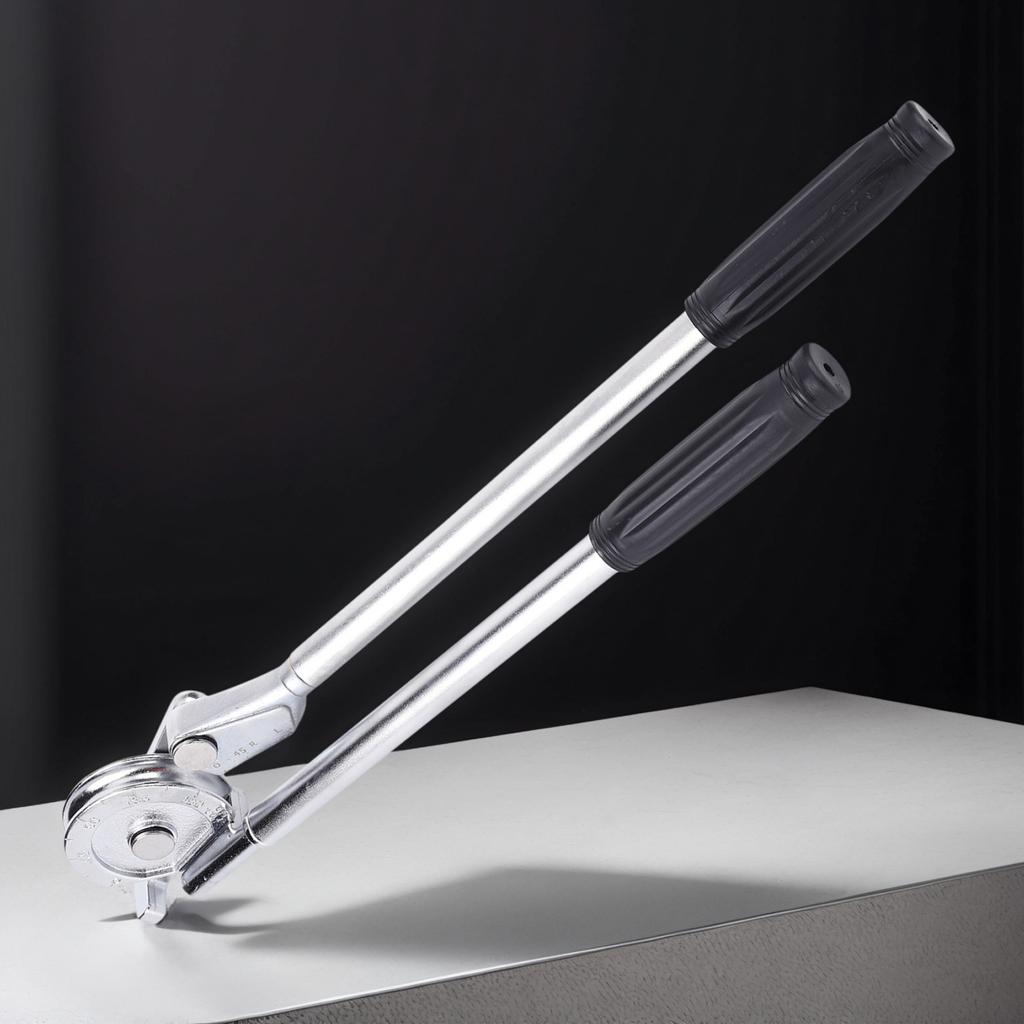 12mm 1/2in Kupfer-Sanitärbieger Tragbares Rohrbiegegerät Verstellbarer Winkel Rohrbieger für Metall Aluminium Kupfer