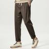 [Melden Woolen] Paper Crane Men's Clothing Autumn and Winter Thick Men's Pants Loose Straight-leg Casual Men's Pants