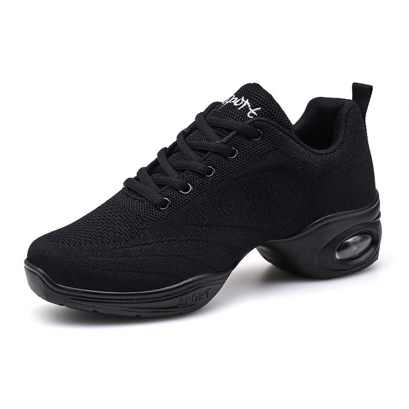 Women's 2025 Modern Dance Soft Sole Mesh Sneakers - Square Dance Shoes 822