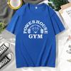 Summer Gym T-Shirts Cotton Oversized Women's T Shirt Graphic Print Sporty Men Tee High Quality Women's Clothes
