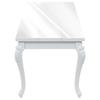 Eettafel 179x89x81 cm Hoogglans Wit