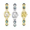Woman Colorful Shell Vintage Wristwatch Bracelet Dial Analog Quartz Watch Clock Girls Gifts