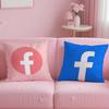 Fashion Logo F-Facebook Anime Cushion Cover Comfortable Double Sided Pillow Cover For Car Sofa Bedroom & More