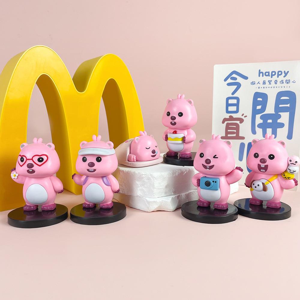 Little Loopy Sleepy Anime Toys Pvc Figurines With Assembly For Anime Enthusiasts