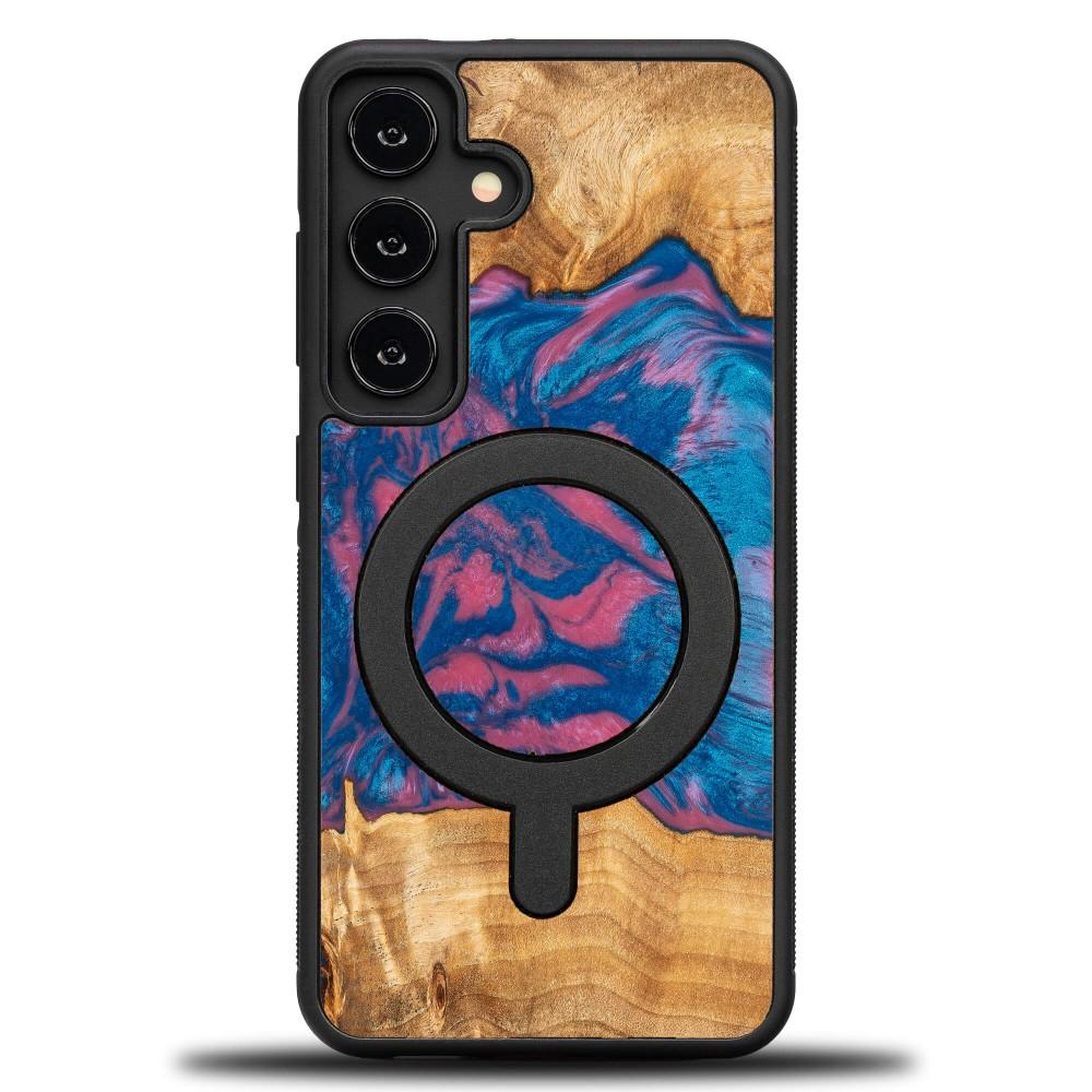 Bewood Unique case for Samsung Galaxy S24 - Neons - Vegas with MagSafe