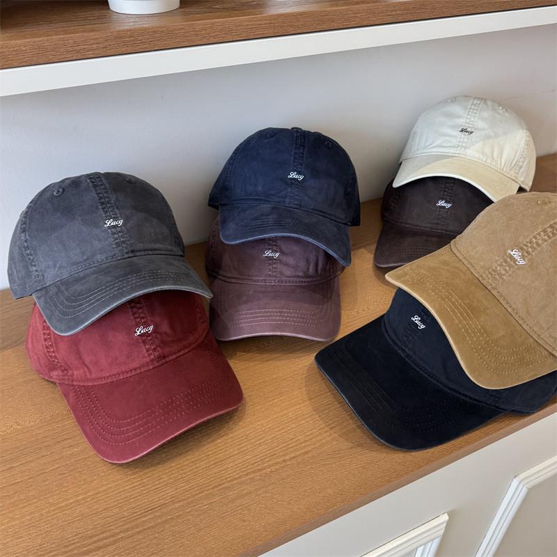 Street Dance Baseball Cap With Embroidered Letters Wide Brim For Summer Casual Wear