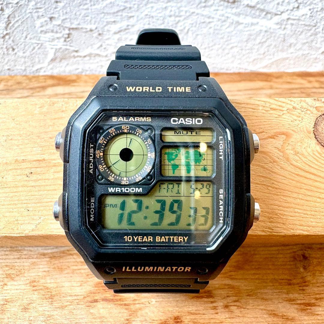 Casio AE-1200WH-1B overseas model