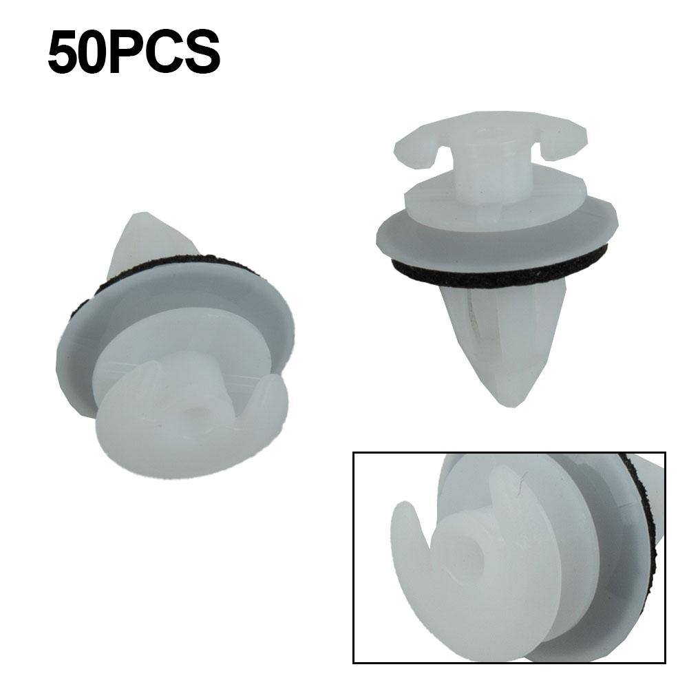 Fastener clips Fender Rivets For BE36 E38 E39 Plastic White Replacement