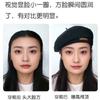 Autumn and winter beret women's woolen fashion painter hat retro versatile face small bud hat spring and autumn