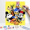 Disney Mickey Mouse Friends digital oil painting diy coloring handpainted handpainted filling home decoration gift canvas wall art