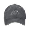Ocean Life Aesthetic Turtle Unisex Baseball Caps Beach Sea Distressed Washed Hats Outdoor Workouts Unstructured Soft Headwear