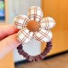 Korean Cute Flower Scrunchie Children Girls Kid Elastic Hair Rubber Band Accessories Tie Hair Ring Rope Headdress Ornaments