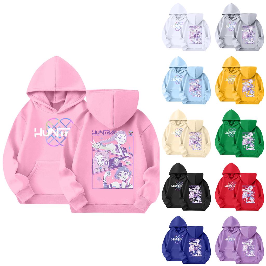 Women's Hooded Gradient Printed Long Sleeved Sweatshirt Loose Women's Sweatshirt  Sweatshirt