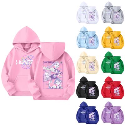 Women's Hooded Gradient Printed Long Sleeved Sweatshirt Loose Women's Sweatshirt  Sweatshirt