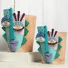 Picasso's Abstract Art Resin Flower Pot Colorful Graffiti Face Sculpture Garden Courtyard Decoration Succulent Plant Container