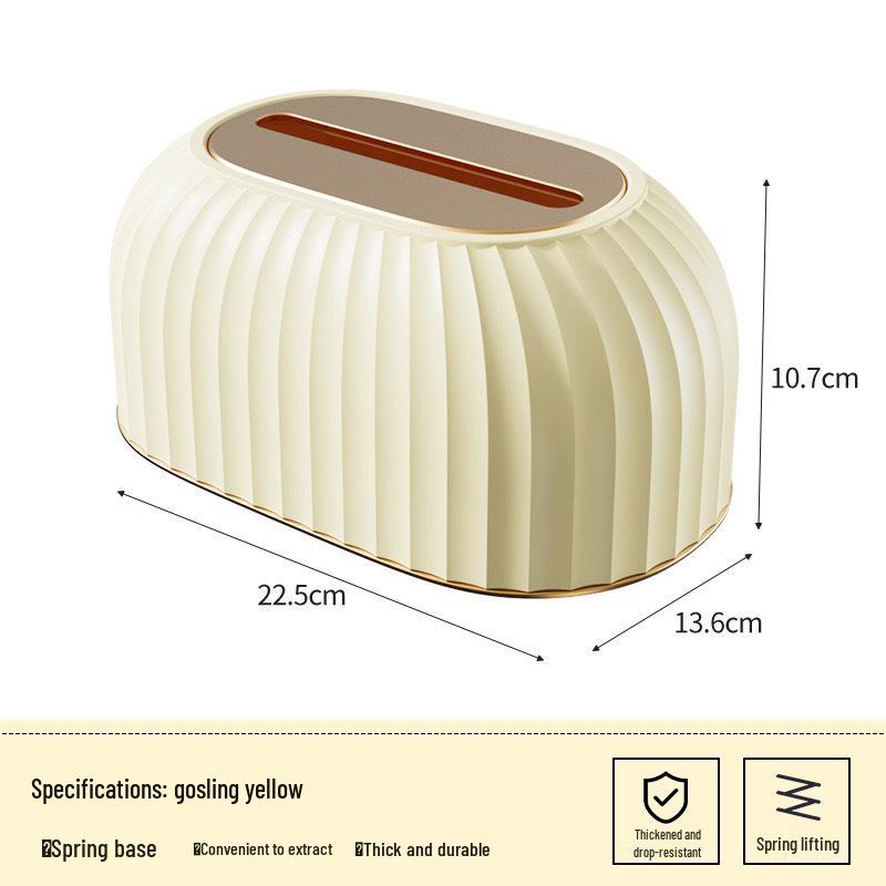 Elegant High-End Tissue Box for Bathroom, Living Room, or Hotel - Adds Luxury To Any Space.