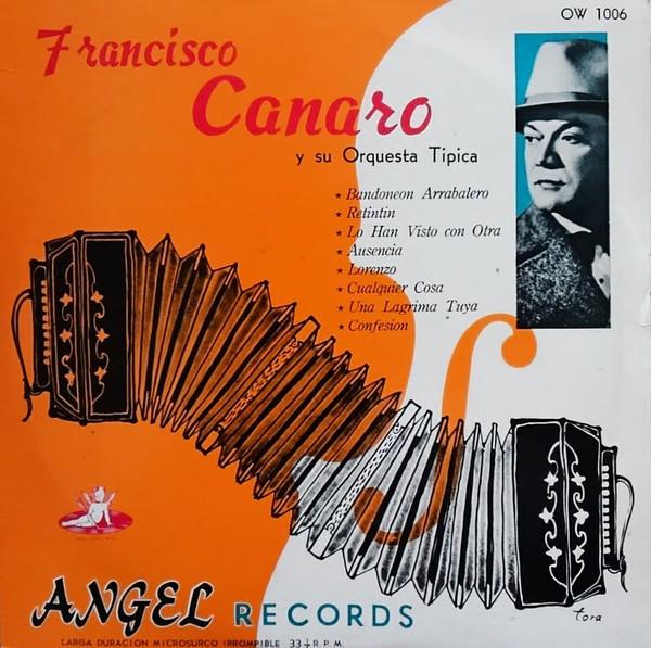 

10inch Record FRANCISCO CANARO Y SU ORQUESTA TIPI Francisco Canaro Masterpieces Vol.2 OW1006 ANGEL Japan Latin Used