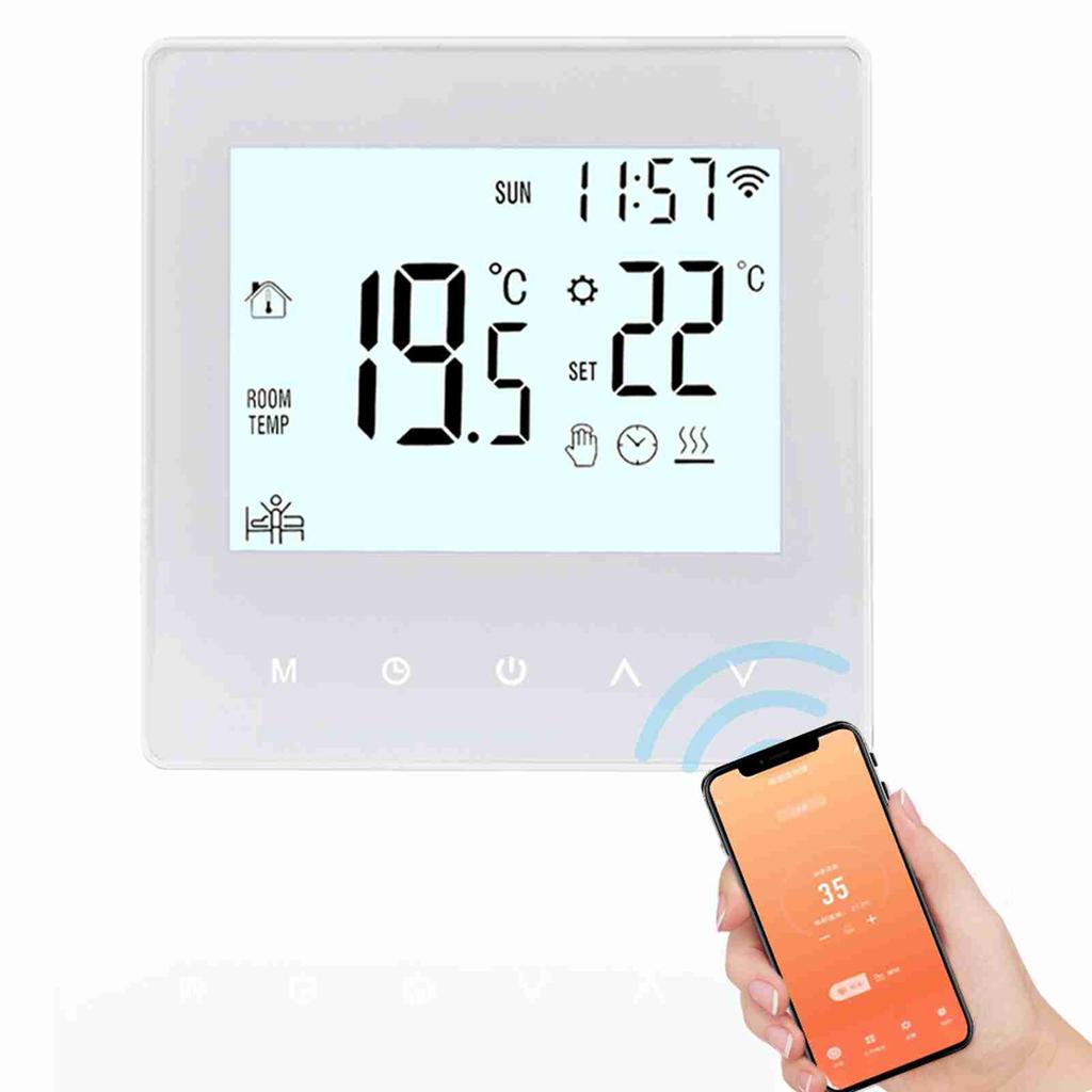 Wifi Smart Thermostat Low Power Battery Water Gas Boiler Temperature Controller Digital Intelligent Thermostat Water Heating