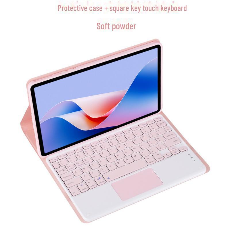 Bluetooth Keyboard Protective Case for 2024 Xiaomi Redmi Pad SE 8.7-Inch