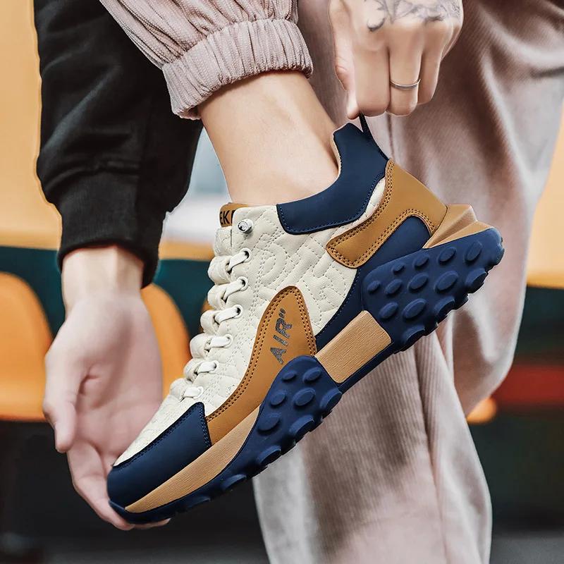 Marken Herren-Sneaker Designer Bequeme Laufschuhe für Herren Outdoor Rutschfeste Freizeitschuhe Mode Plateau Board Schuhe Männlich