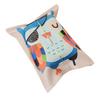 Cartoon Layer Cloth Tissue Box Napkin Cover Holder Home Decor Paper Towel Case