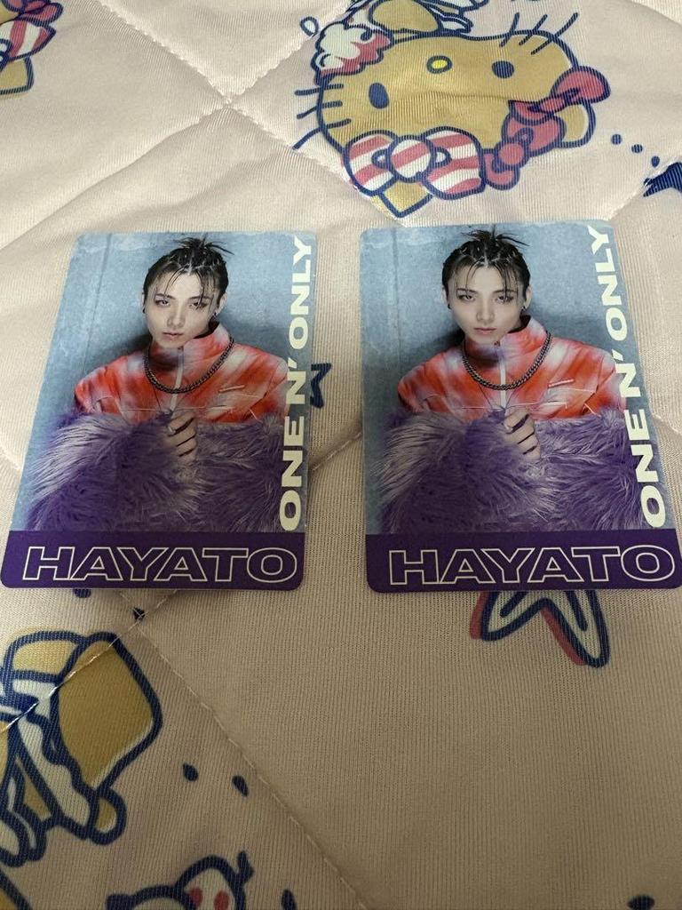 [USED] HAYATO ONE N' ONLY trading card