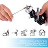 23 Pieces Professional Paint Spray Gun Cleaning Set with Case for HVLP Paint Guns, Plug-In Filters (601S) Compressed Air Tools and Airbrush