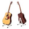 Guitar Stand A Frame Portable Foldable Guitar Stand Musical Instrument Holder Adjustable Guitar Bass Floor Stand