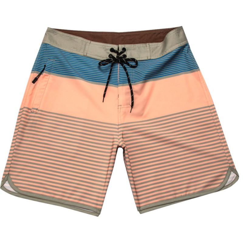 Mens Quick-Dry Stretch Board Shorts Surfing Swimming Beach Wear Lightweight Athletic Swim Trunks