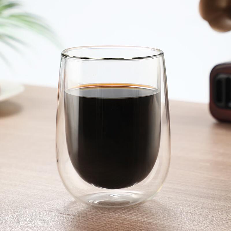Shangqi Double-layer Heat-resistant Glass Coffee Cup