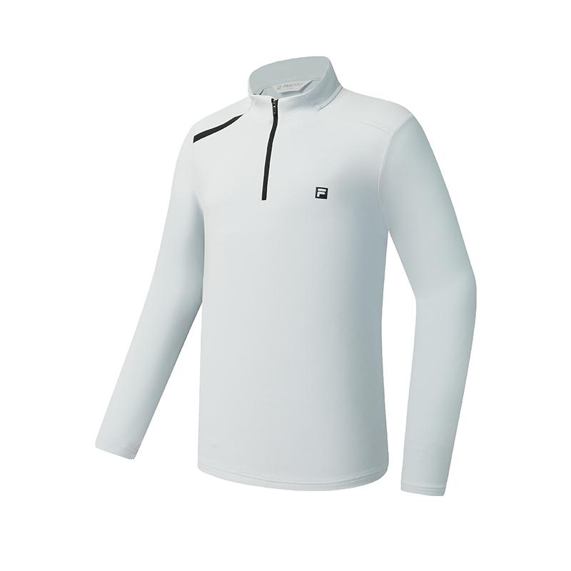 FILA Golf Series Fashion Simple Sports Casual Long Sleeve T-Shirt Men Tops A11M545218FLB
