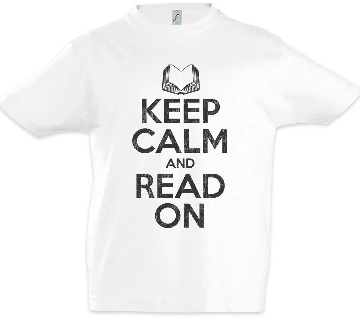 Keep Calm And Read On Kids Boys kids boys T-Shirt Books Fun Book Books Love Teacher 110