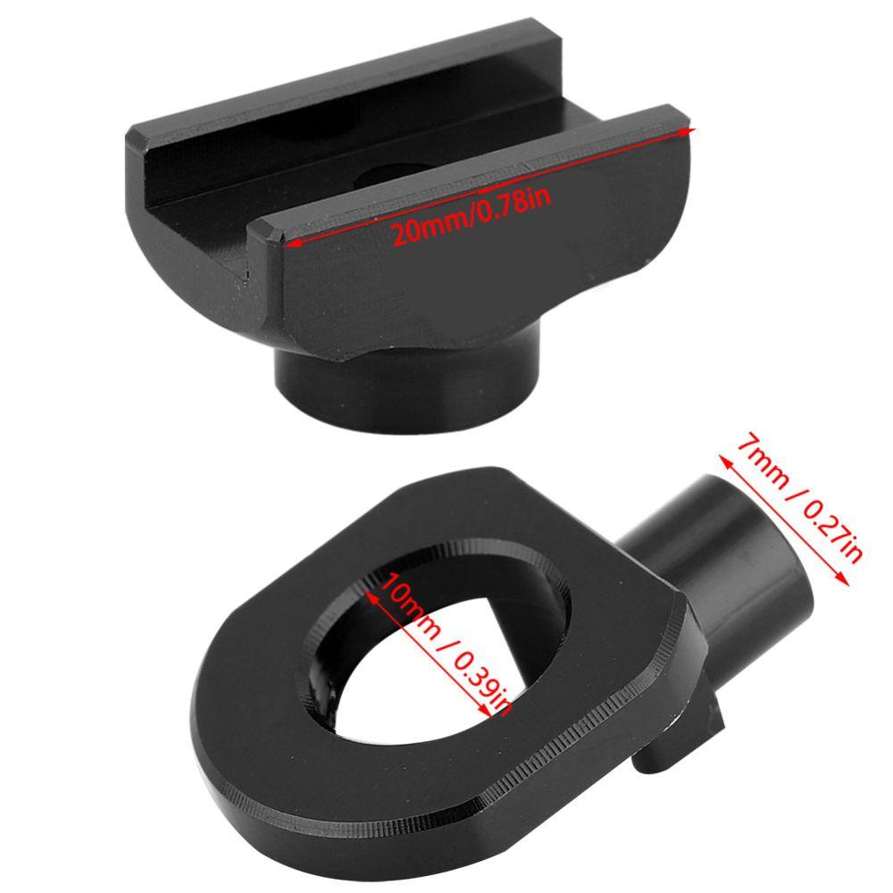 2PCS Single Speed Bicycle Chain Adjuster Aluminum Alloy Bicycle Chain Fastener Bike Maintenance