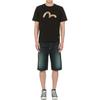 Evisu Denim Shorts Men's Blue Moderate 1ESHTM9DS246XX