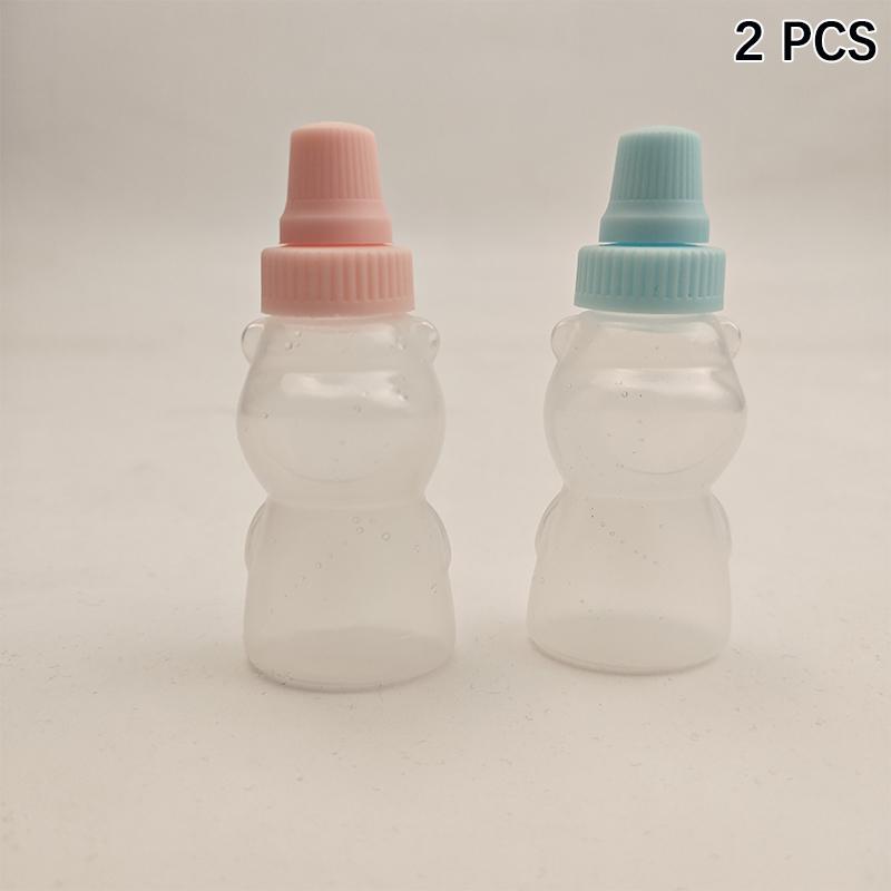 1/2/4Pcs Mini Sauce Box Squeeze Bottle Cartoon Cute Pattern Tomato Honey Condiment Container For Kids Lunch Box Accessories