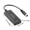HDMI Video Adapter for Sega Video HDMI Converter Supports Resolution Saturn, Cable, Cord, 169/43 Screen, 1080P/720P